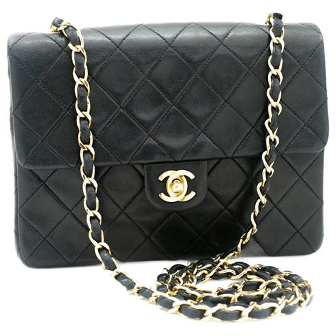 chanel diana black.